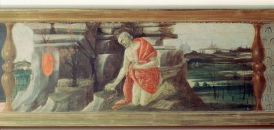 Saint Jerome as a Penitent by Sandro Botticelli